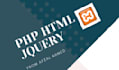 create ajax enabled PHP HTML form