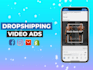 create facebook video ad for your dropshipping products