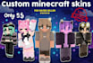 make you a custom minecraft skin