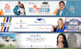 design attractive and minimalist youtube banner, channel art