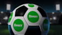 make creative 3d soccer intro with logo reveal