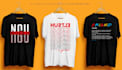 do awesome typography t shirt design within 4 hour