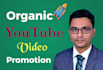 do organic youtube promotion