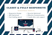 create a professional and responsive wordpress website