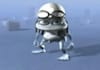 create this funny crazy frog pulling your text