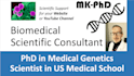 be your biomedical  consultant for website or youtube channel