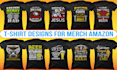 create awesome custom t shirt design and illustration