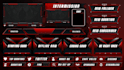 creative twitch overlay and logo for your stream