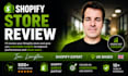 review and audit your shopify store for higher sales