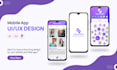 design mobile app UI UX design in figma