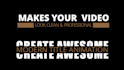 create your awesome title animation video
