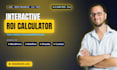 create an interactive ROI or pricing calculator