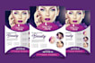 make beauty salon flyer, spa flyer