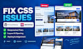 fix CSS styling issues on wordpress websites
