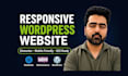 build a professional wordpress website with elementor pro, brand website design