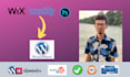 convert or migrate wix, weebly, squarespace to wordpress