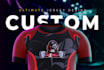 design full print sublimation jersey or gaming jersey for esports