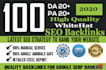 create high quality 100 SEO contextual dofollow backlinks
