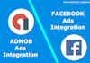 integrate admob ads and facebook ads in unity game