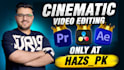 do any professional cinematic video editing within 24 hours