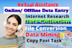 speed up your personal work online with data entry