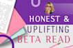 beta read your book and give detailed feedback