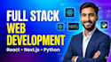 build custom react nextjs and python web applications