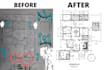 convert your PDF, image , sketch drawing to auto cad