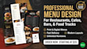 create restaurant and food menu