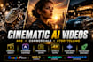 create cinematic ai video and animation with advanced editing