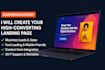 create a high converting landing page for your business