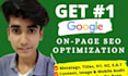 do quality on page SEO technical optimize for google ranking