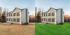 add grass and enhance real estate photo professionally