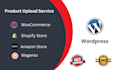 upload product to ecommerce and shopify store