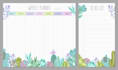 design a calendar, journal or planner