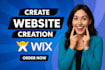 build wix website design wix website redesign wix business website design