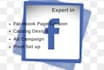 create facebook page, campaign with manage and set up pixel
