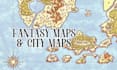 illustrate fantasy map and city map