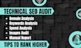 do website technical SEO audit with recommendations