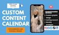 create a social media marketing content calendar