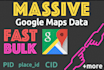 scrape massive google maps gmb data very fast and more
