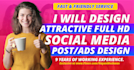 design high converting premium fb and instagram ad creatives