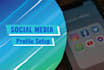 create social media profiles
