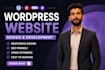 design a professional responsive wordpress website