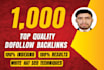 create 1000 backlinks for your website