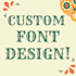 create modify and design amazing fonts
