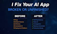 fix lovable ai, build replit, supabase, saas mvp, claude, v0, and cursor