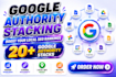 do 20 google authority stacking to boost your local SEO