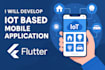 develop a smart iot flutter app with esp32, mqtt, and arduino control