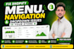 fix shopify menu, navigation and dropdown issues in your store